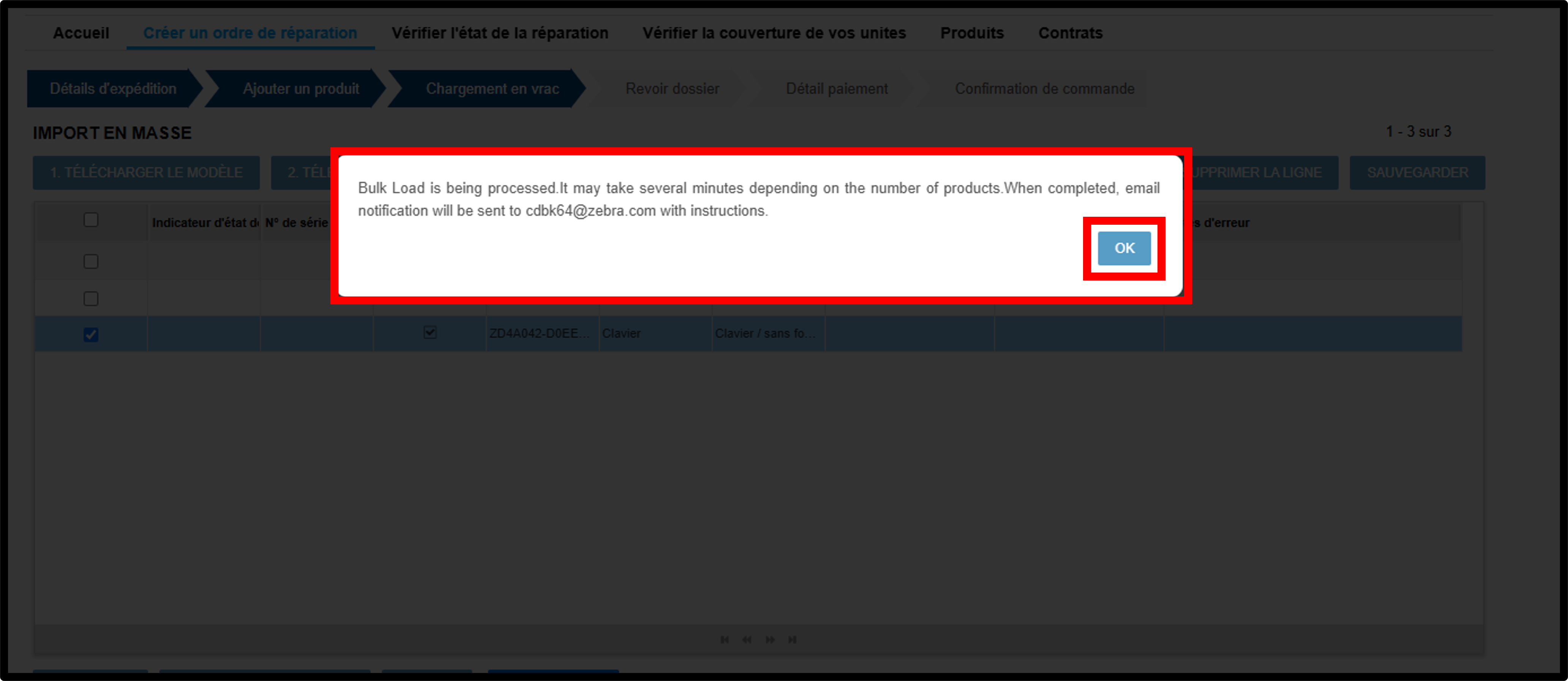 Capture d'écran du téléchargement en vrac 8