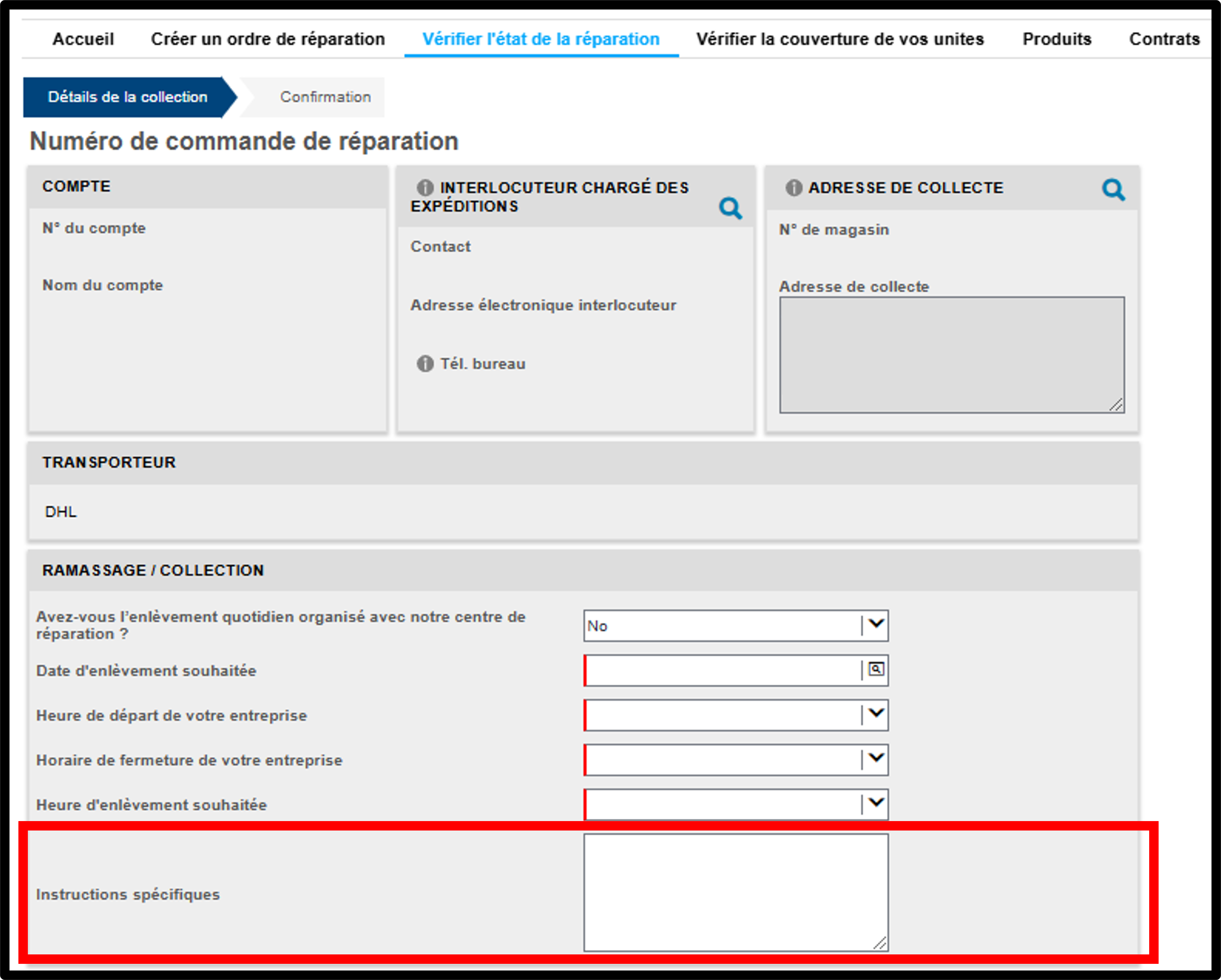 Capture d'écran Générer une étiquette d'expédition 12