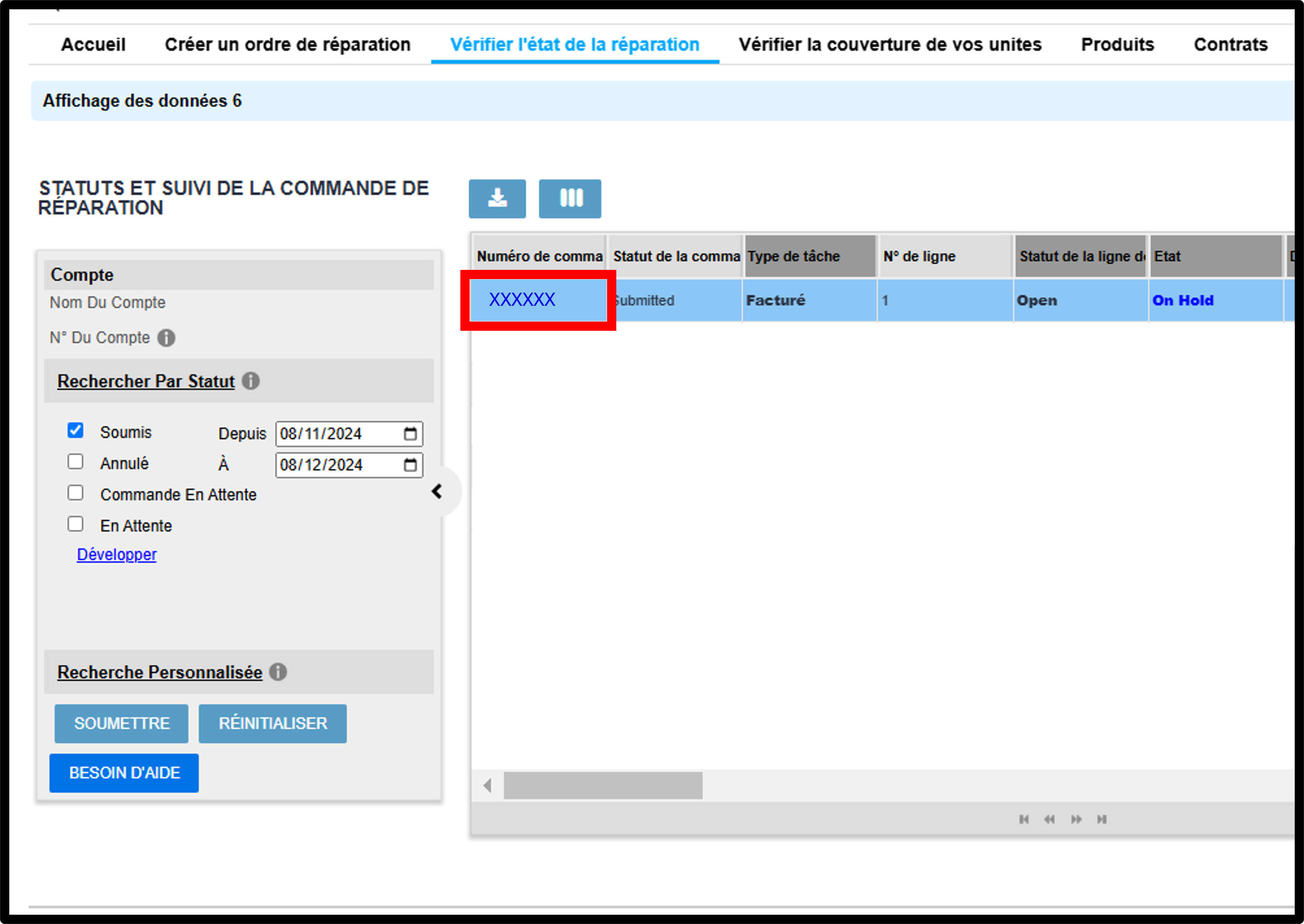 Capture d'écran Générer une étiquette d'expédition 3