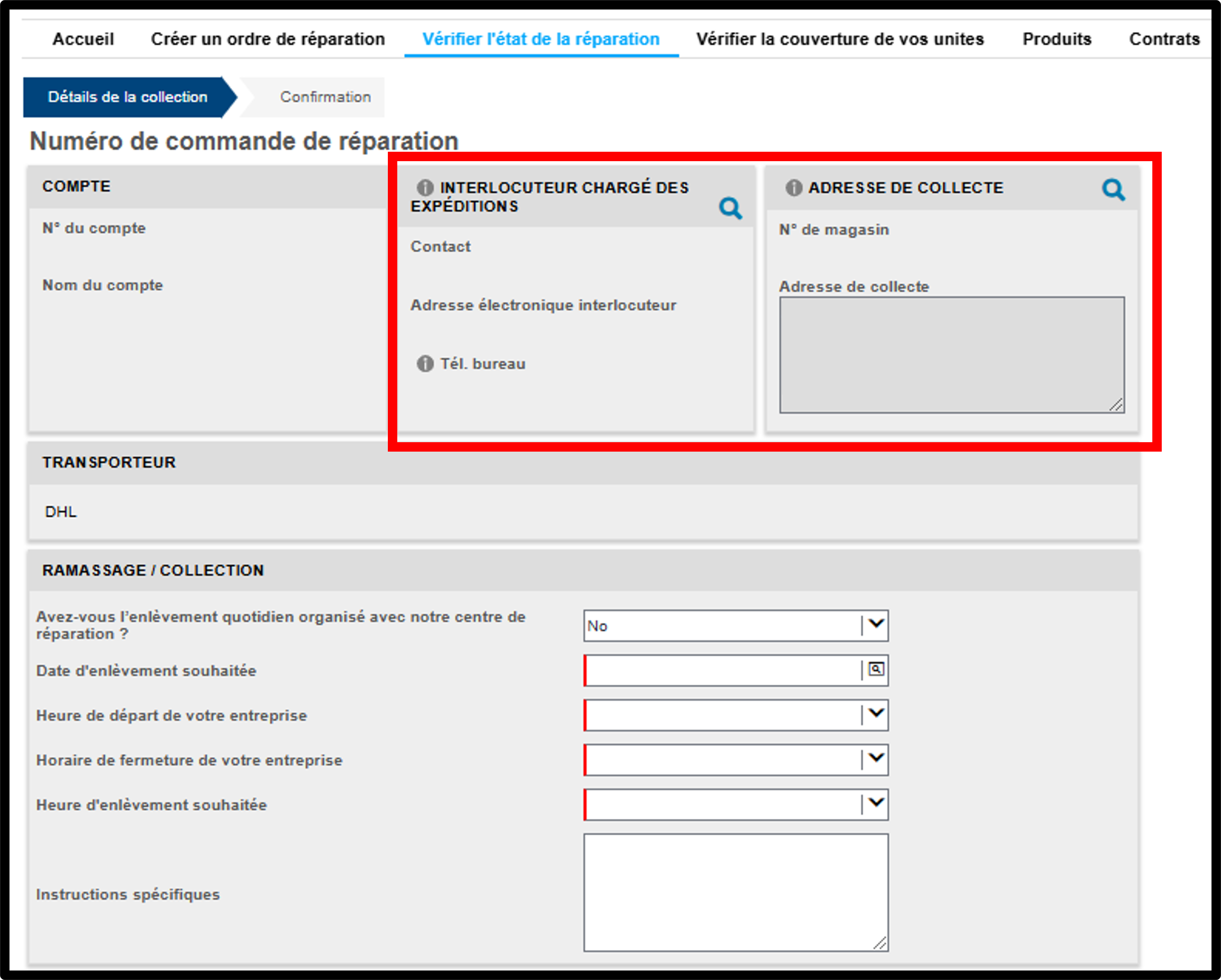 Capture d'écran Générer une étiquette d'expédition 5
