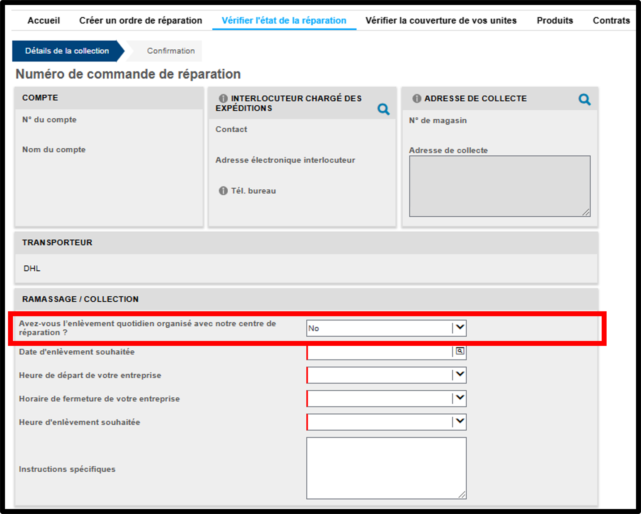 Capture d'écran Générer une étiquette d'expédition 7