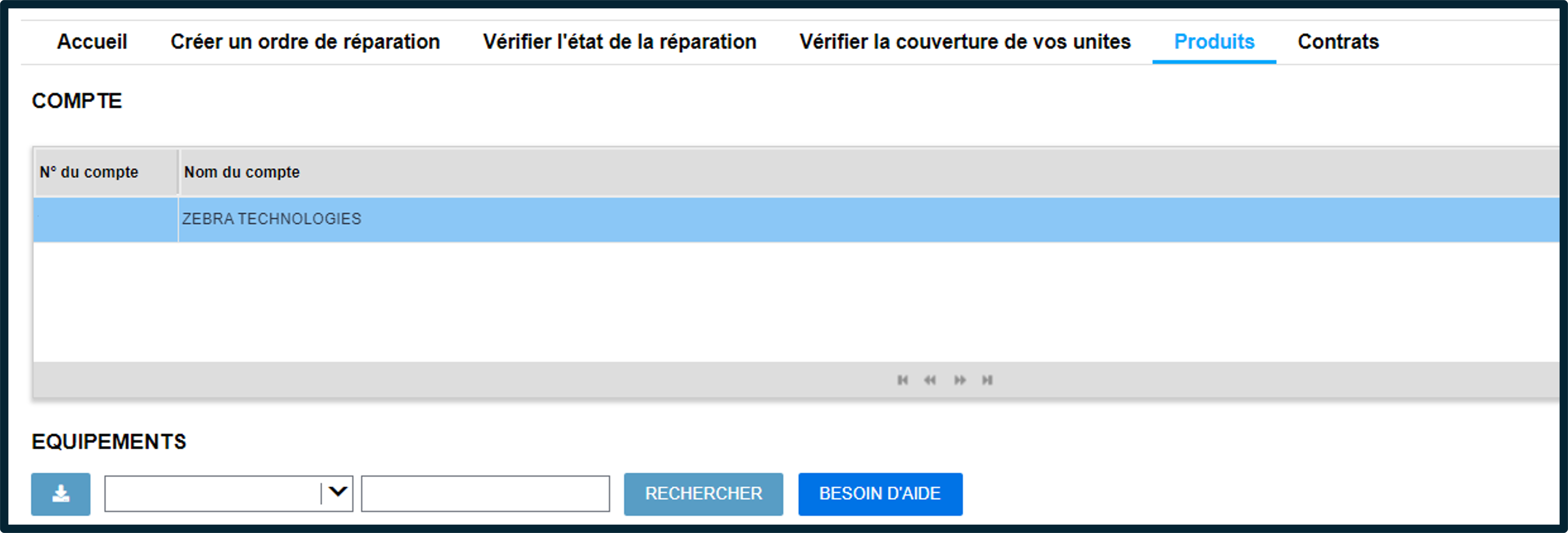 Capture d'écran de la présentation du portail des réparations 9