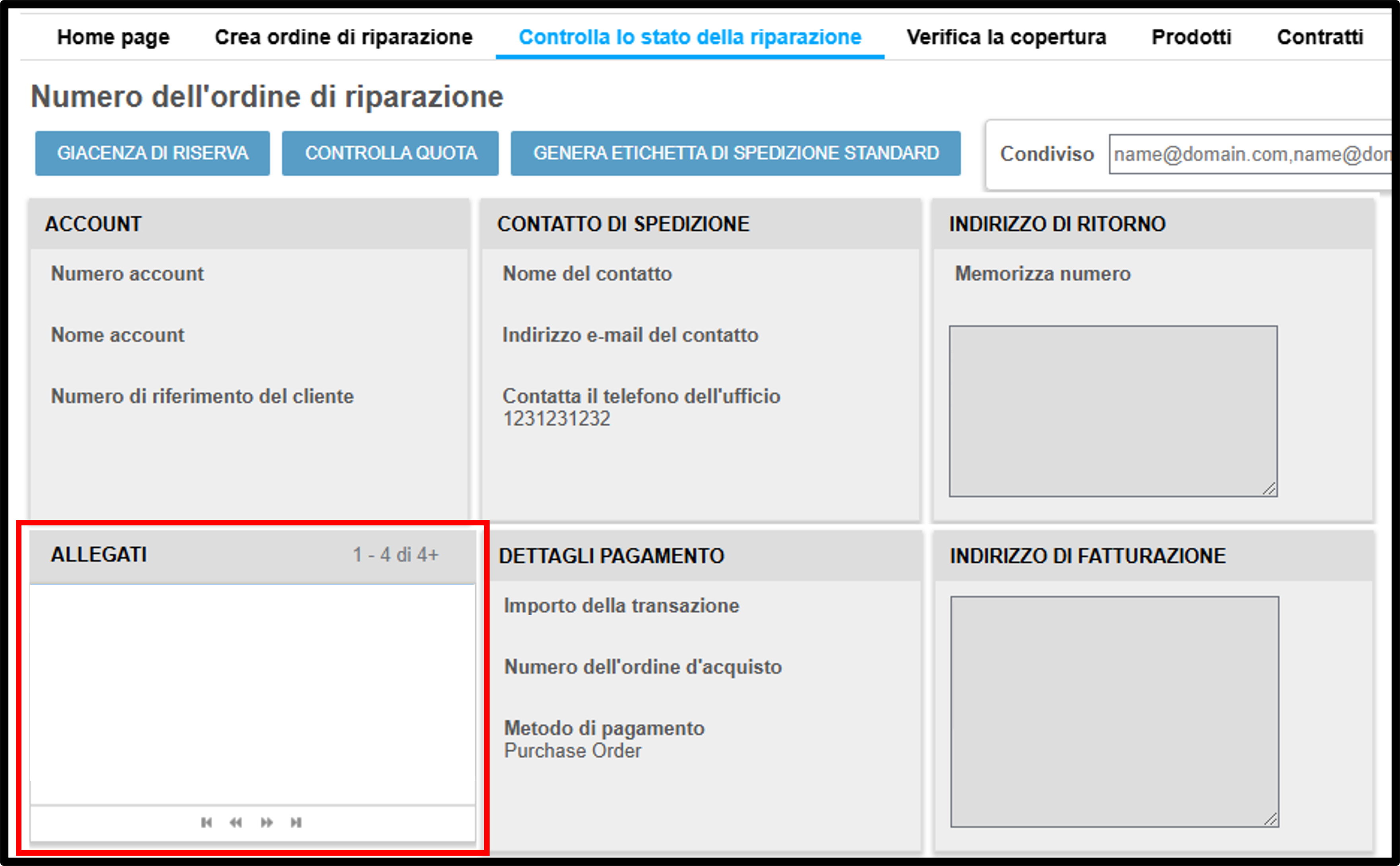 Gestire un'offerta Screenshot 5