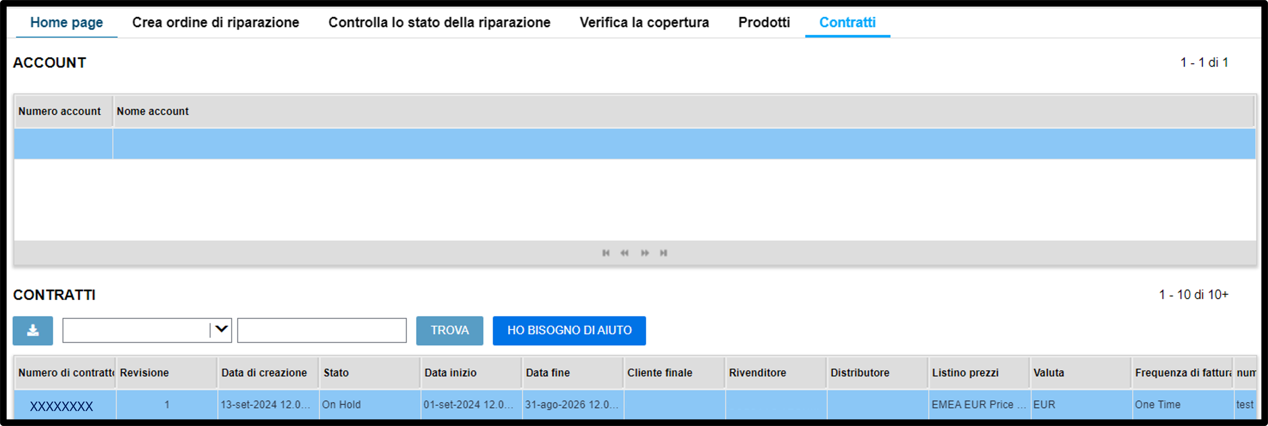 Visualizzare i dettagli di contatto Screenshot 1