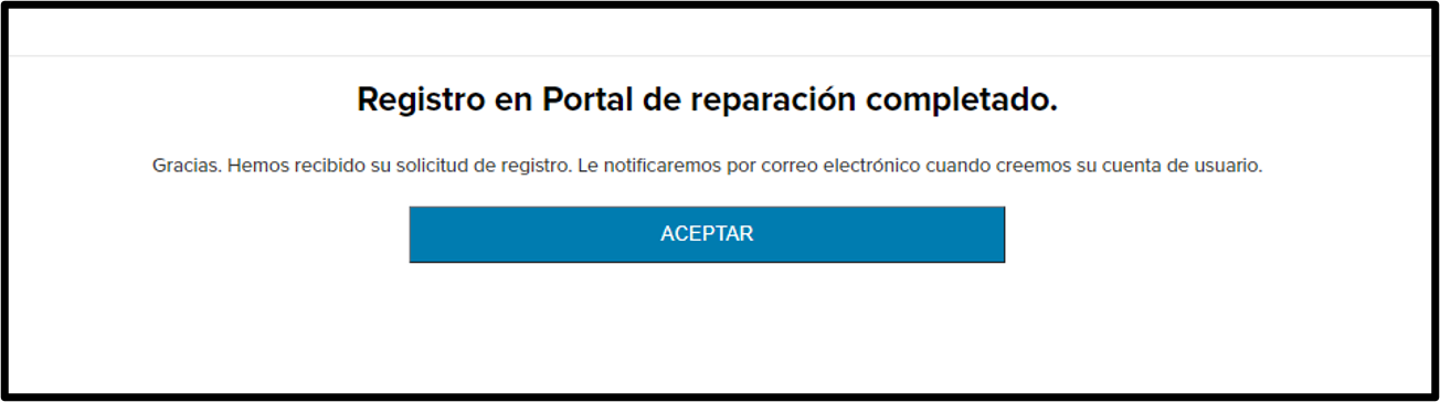 Registro de clientes, captura de pantalla 8