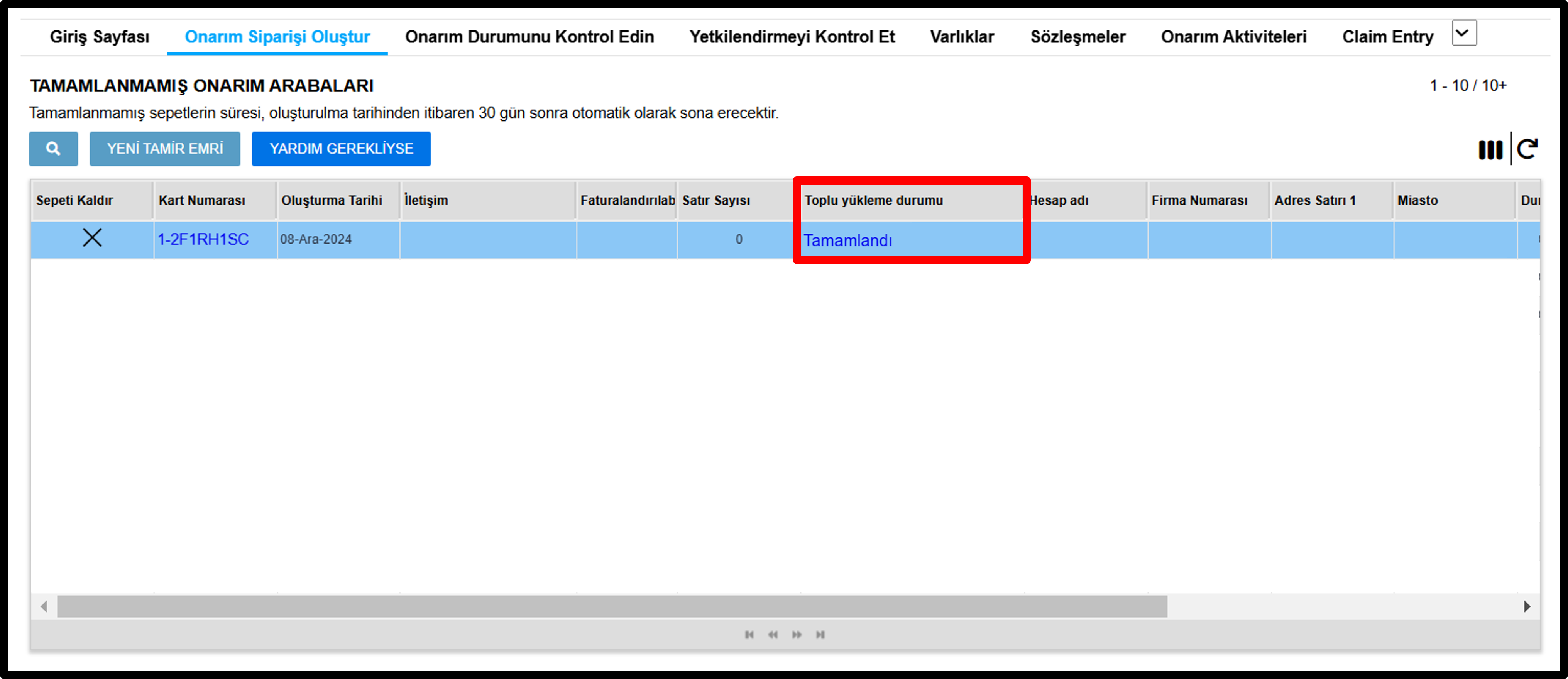 Toplu Yükleme Ekran Görüntüsü 10