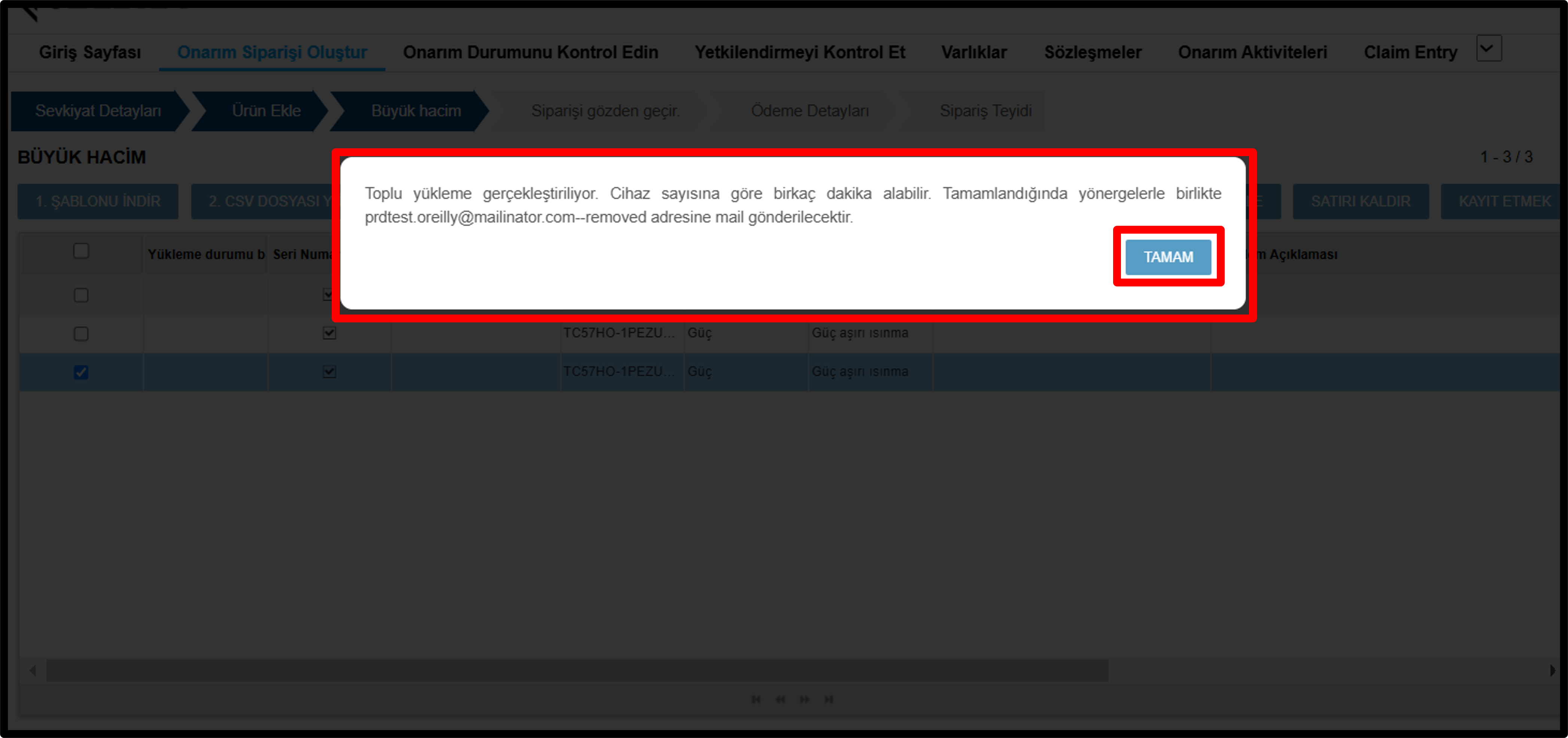 Toplu Yükleme Ekran Görüntüsü 8