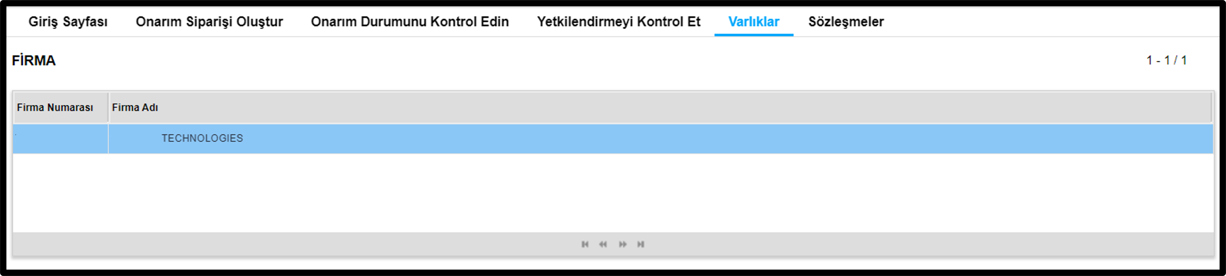Onarım Portalına Giriş Ekran Görüntüsü 9