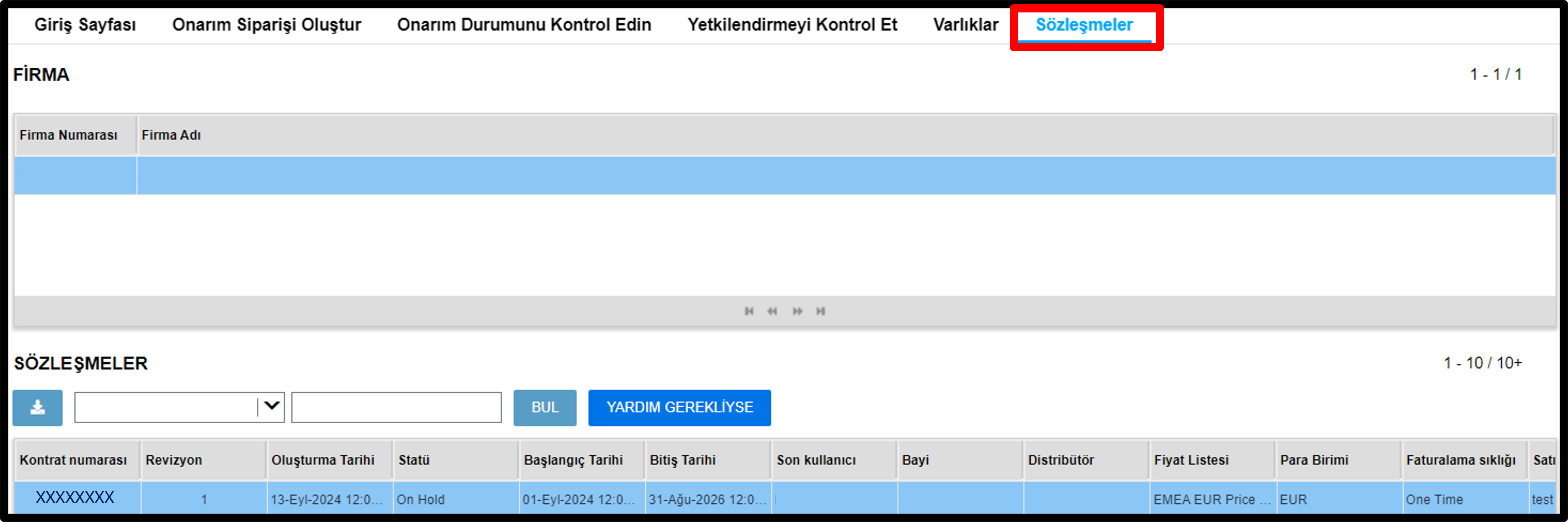 İletişim Bilgilerini Görüntüle Ekran Resmi 1
