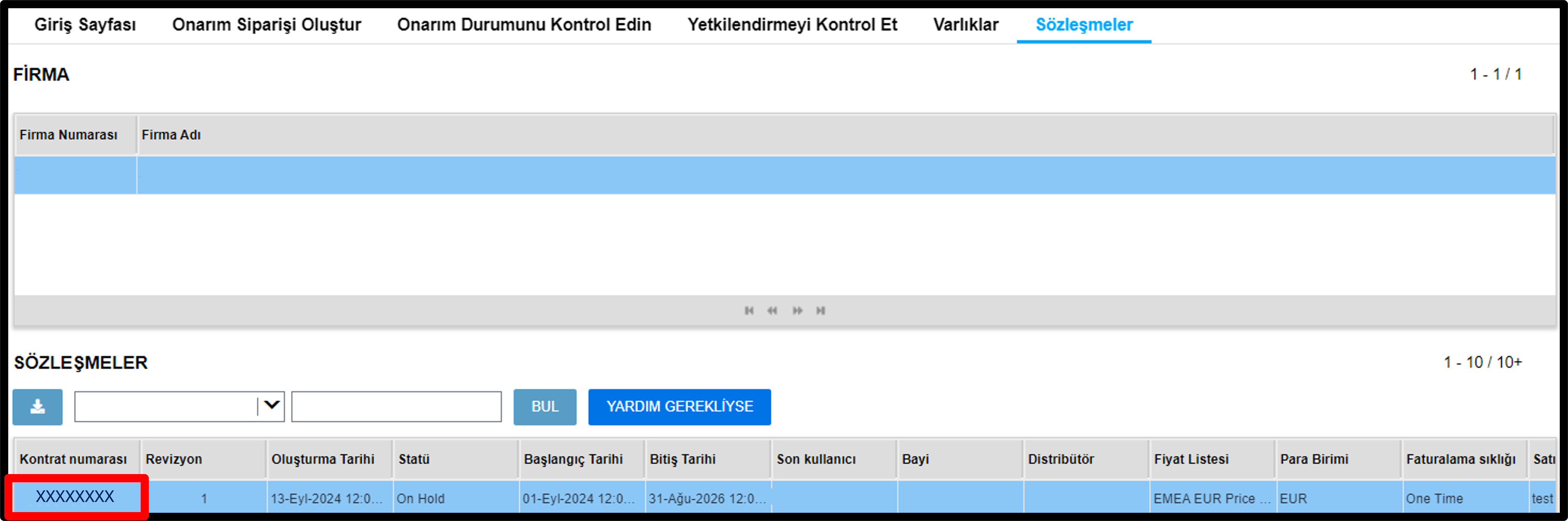İletişim Bilgilerini Görüntüle Ekran Resmi 2