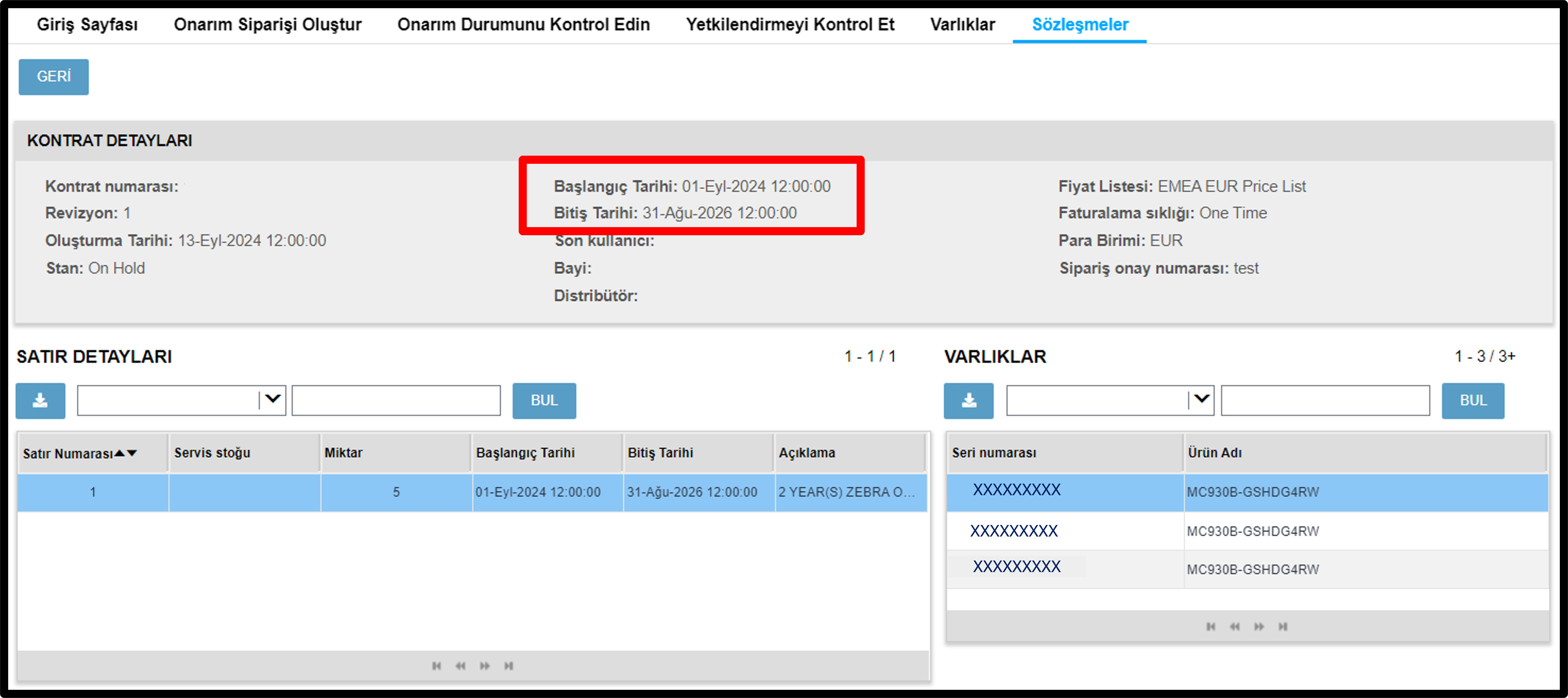 İletişim Bilgilerini Görüntüle Ekran Resmi 3